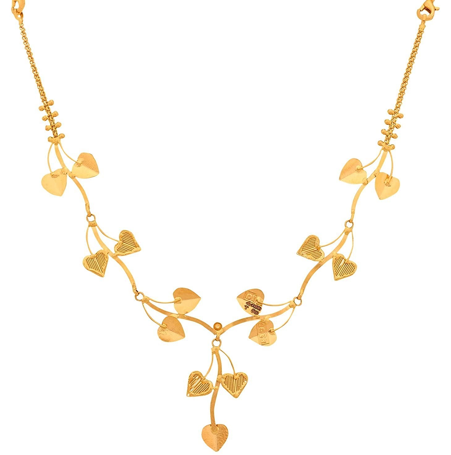 Yellow Gold Chain Necklace for Women