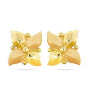 Flori Gold Earrings