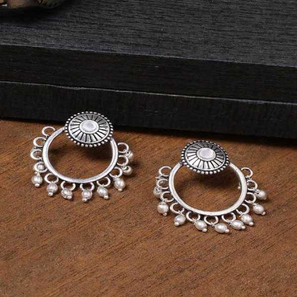 Work Essentials Ethnic Hoop Earrings